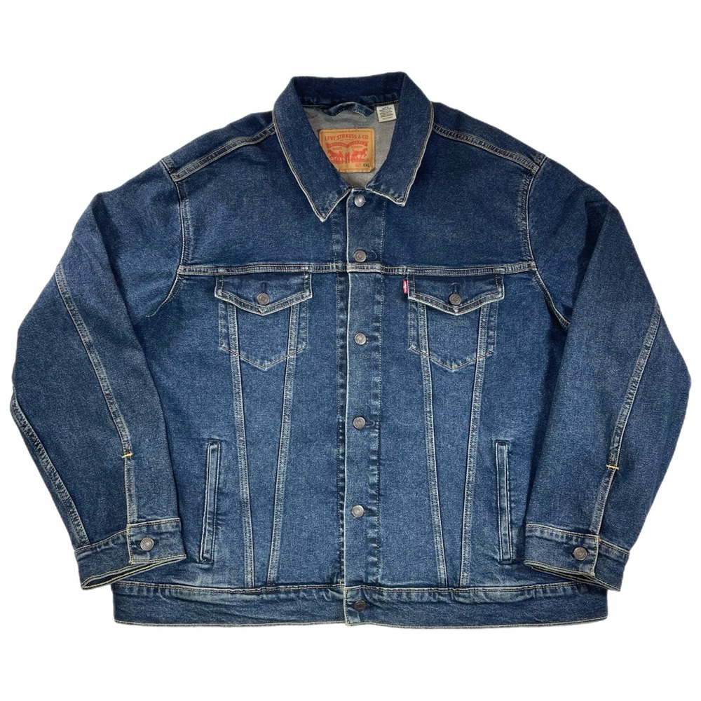 Levi’s Denim Jacket Men’s XXL Extra Extra Large Blue Trucker Type III Classic